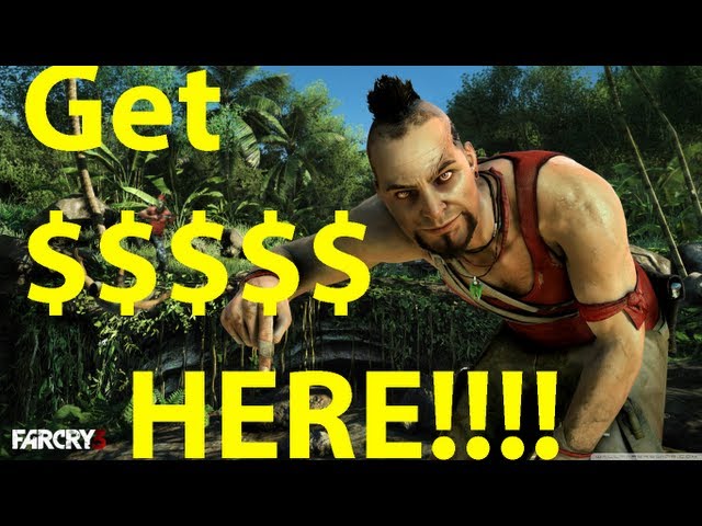 Far Cry 3 Unlimited Money Cheat -Unlimited $$$$$$-