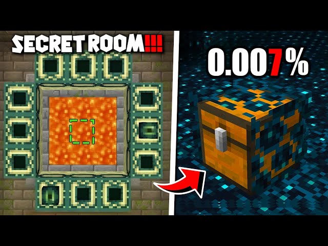 I Found Minecraft Rare Hidden Secret Rooms