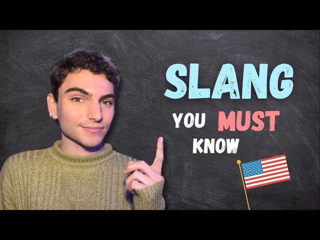 American SLANG You MUST Know! 🇺🇸 (and British too!)