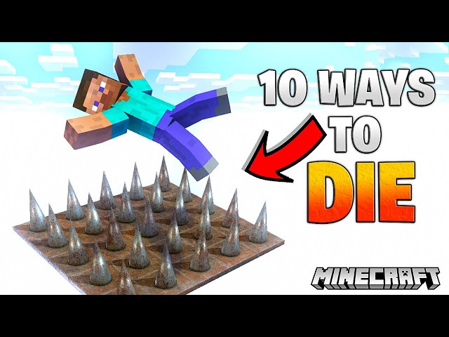 I tried HARDEST WAYS to Die in Minecraft