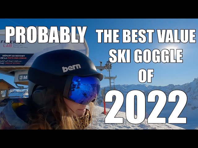 PROBABLY THE BEST VALUE SKI GOGGLES OF 2022 4K REVIEW