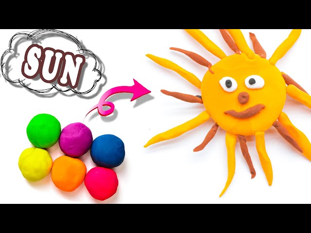 Sun | How To Make A Sun With Diorama / Polymer Clay