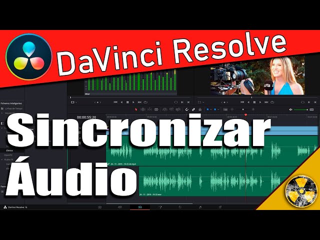 Davinci Resolve 16 Tutorial: Como Sincronizar Áudio