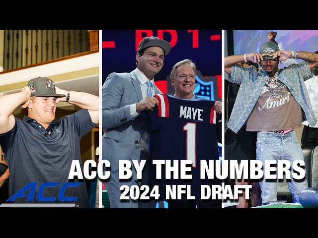 ACC By The Numbers: 2024 NFL Draft
