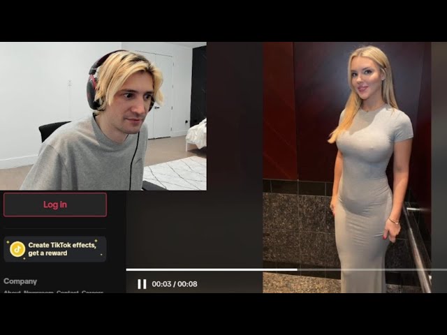 xQc Can't Look Away...