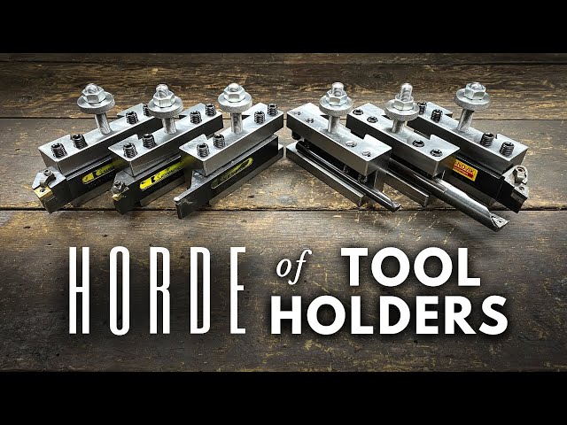 Making an ARMY of Tool Holders || INHERITANCE MACHINING