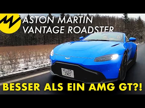 Wie gut ist der Aston Martin Vantage Roadster 2021? Besser als ein AMG GT? I Motorvision Deutschland