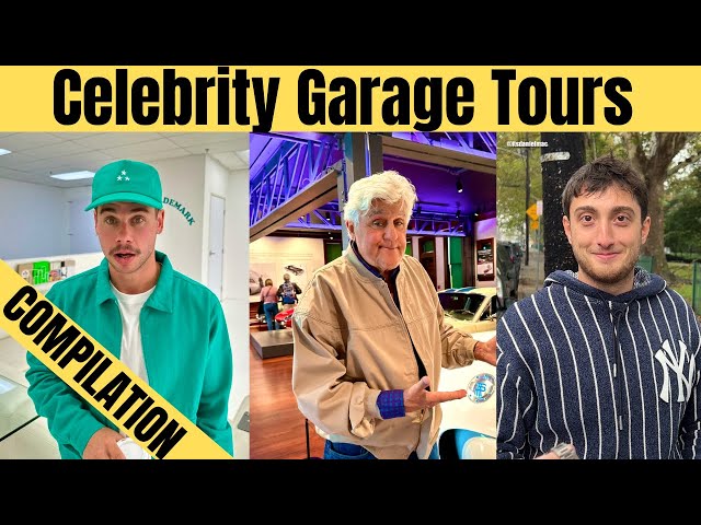 The Ultimate Celebrity Garage Tours *Best Compilation