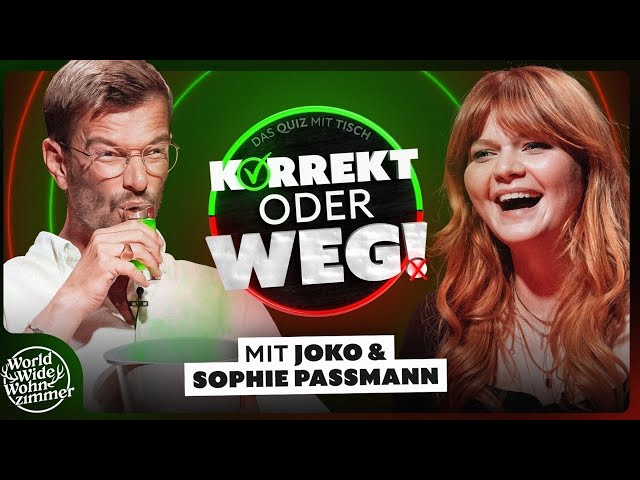 KORREKT oder WEG! (mit Joko Winterscheidt & Sophie Passmann)