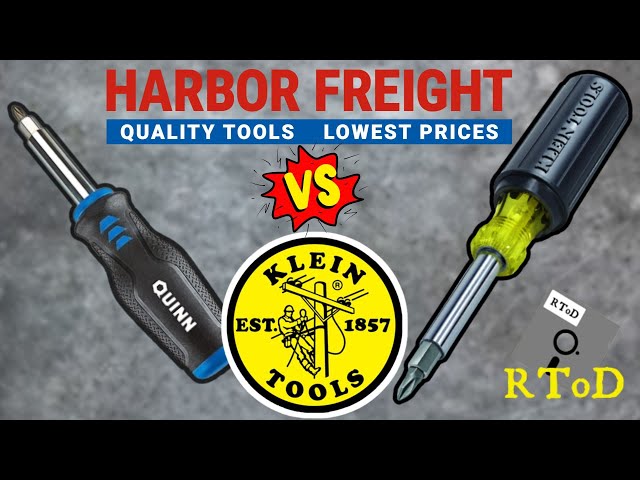 Harbor Freight Quinn 10 in 1 vs Klein Tools 11 in 1 Screwdriver InDepth Multi-Bit Screwdriver Review