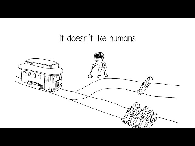 i taught an AI to solve the trolley problem