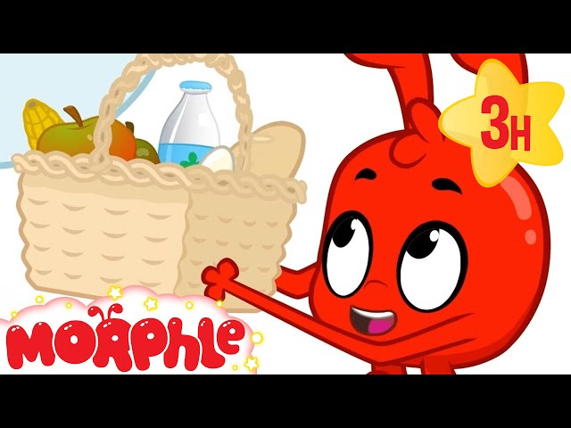 Picnic In The Clouds | Morphle's Family | My Magic Pet Morphle | Kids Cartoons