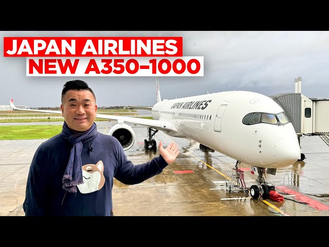 Japan Airlines New Flagship A350-1000 Delivery