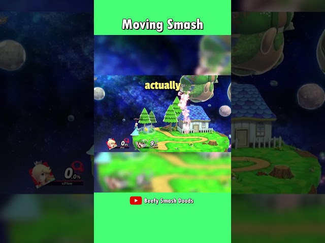 Luma can charge smashes while moving!