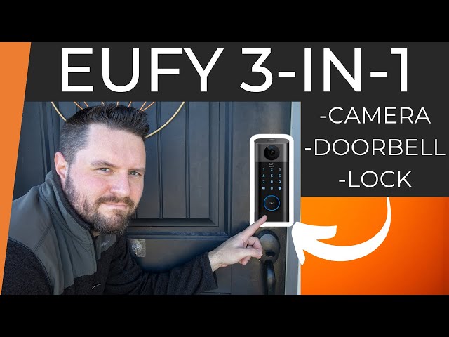 3-in-1 Doorbell/2K Camera/Smart Lock || Eufy Video Smart Lock
