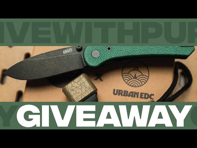 GIVEAWAY: Complete your EDC with this Knife and Travel Bag | LIVE #51 🔴