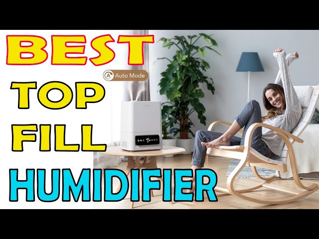 The BEST Humidifier Top Fill 6L ASAKUKI HUMIDIFIER