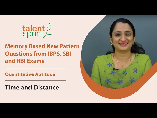 Time and Distance || Memory Based New Pattern Questions from IBPS, SBI and RBI Exams