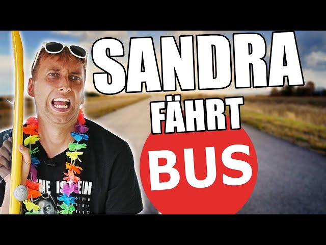 Sandra fährt Bus