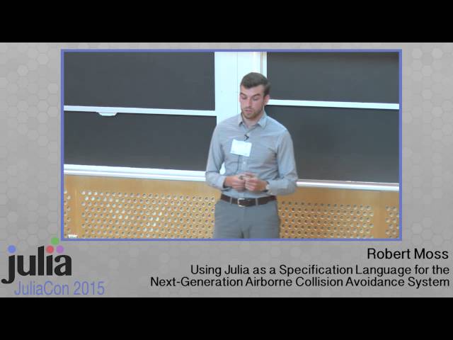 Robert Moss: Julia and the Next Generation Airborne Collision Avoidance System