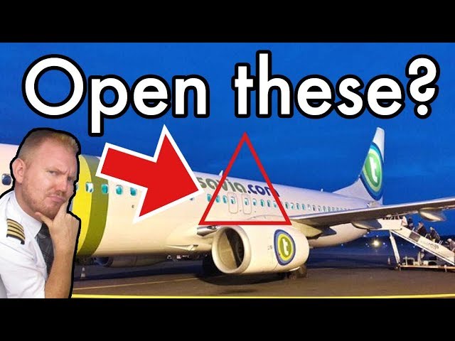 What happens if you OPEN the OVER-WING EXITS?
