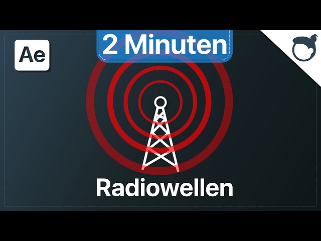 After Effects: Radiowellen-Effekt [2 Minuten]