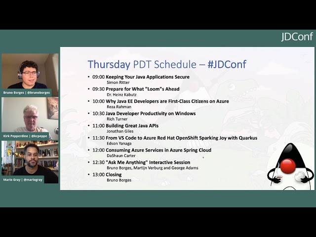 JDConf LIVE - Day 2