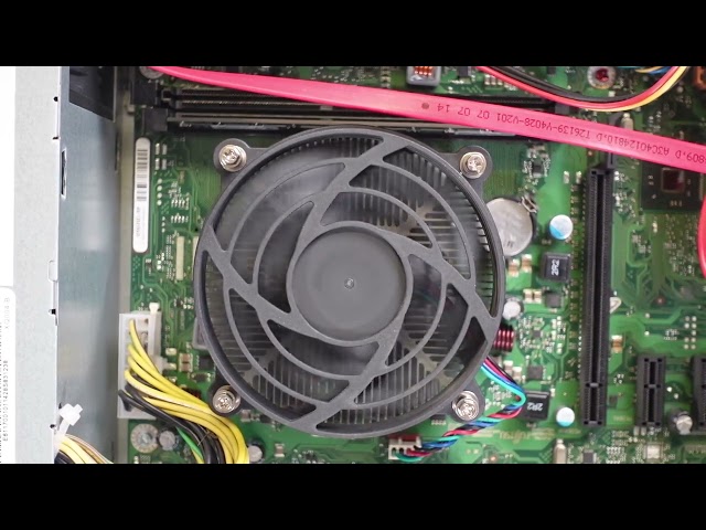 Fujitsu Esprimo PC Fan Spinning