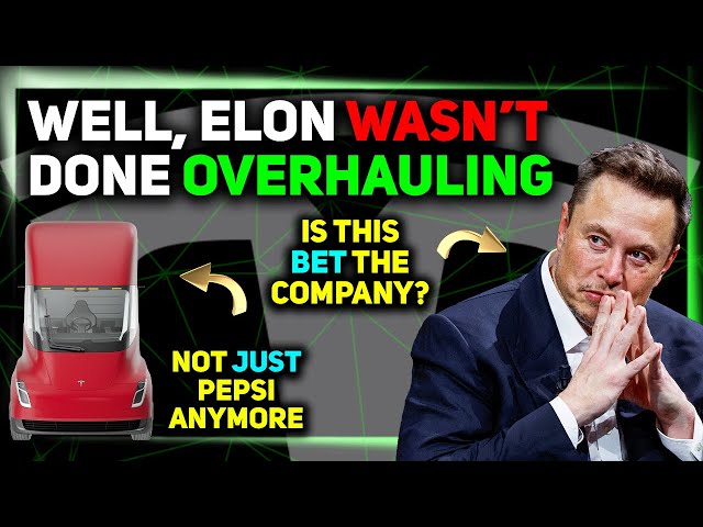Wartime Elon Taking Action / What Could Happen to TSLA Stock / New Tesla Semi Customer ⚡️