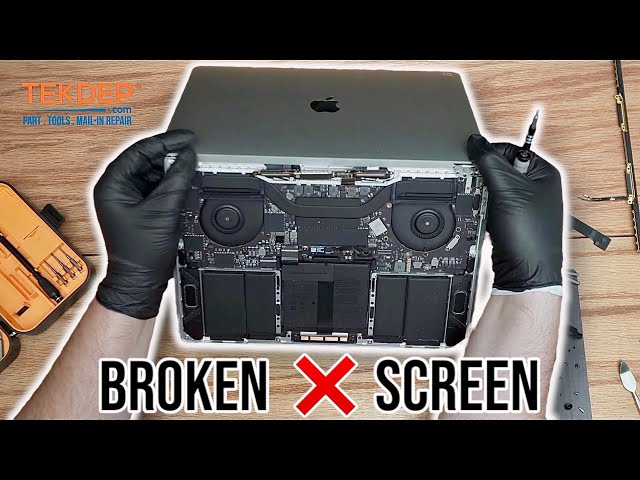13” MacBook Pro 2018 - 2019 | How to Replace Broken Screen A1989