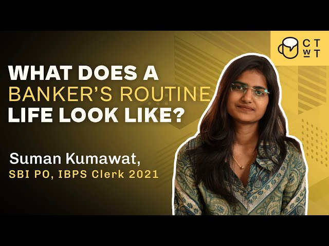 What does a Banker's routine life look like? | Suman Kumawat, SBI PO 2021 #sbilife #sbipo