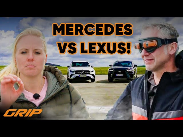 381 vs. 371 PS 🔥 Mercedes GLC 400e 4MATIC 🤜🤛 Lexus RX 500h F-Sport+ |  GRIP