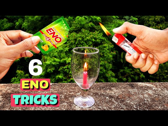 6 Amazing ENO Tricks || Easy Science Experiments With ENO