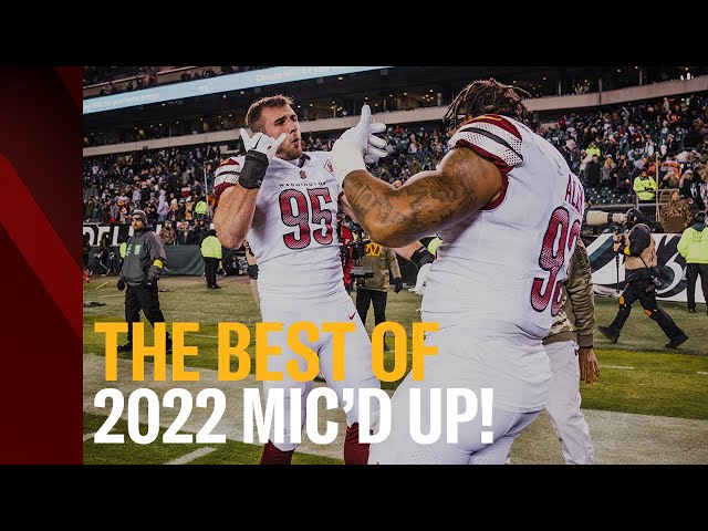 MIC'D UP REMIX! The best mic'd up moments so far this season | Washington Commanders