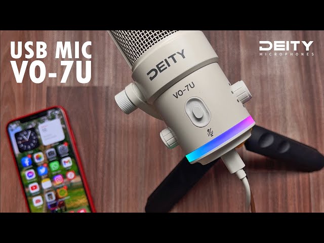 The Best Budget Dynamic USB Microphone! DEITY VO-7U Mic #Shorts