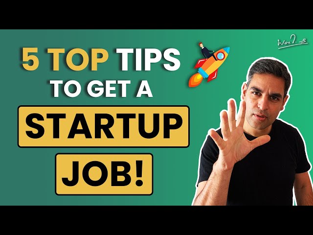 Getting a job at your dream startup! | Ankur Warikoo Hindi Video | 5 MUST KNOW Tips