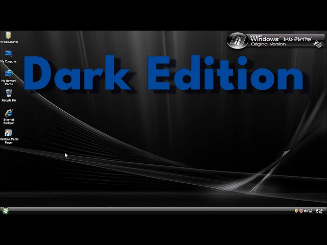 Windows XP Dark Edition: Disinfecting