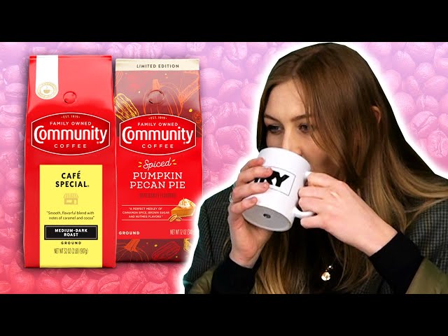 Irish People Try Community Coffee