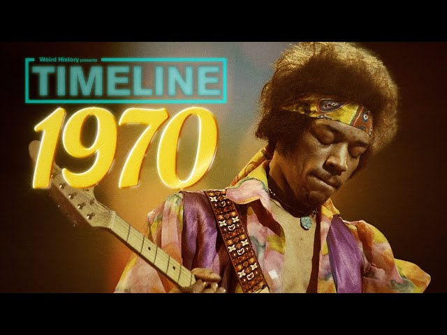 TIMELINE 1970 - Everything That Happened In 1970