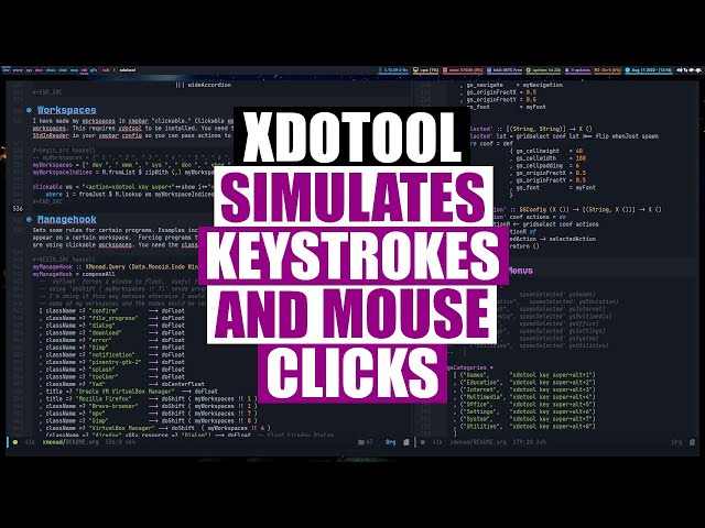 Xdotool Simulates Key Presses and Mouse Clicks