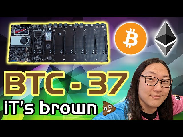 BTC-37 Crypto Mining Motherboard Showcase