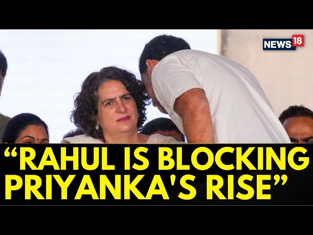 Rahul Is Blocking Priyanka's Rise: BJP Takes A Jibe At Congress Amid Amethi Seat' Suspense