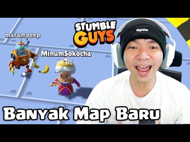 Banyak Map Baru Yang Kita Mainkan - Stumble Guys Indonesia