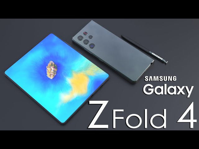 Samsung Galaxy Z Fold 4 Concept Design Based on Leaks with Specifications