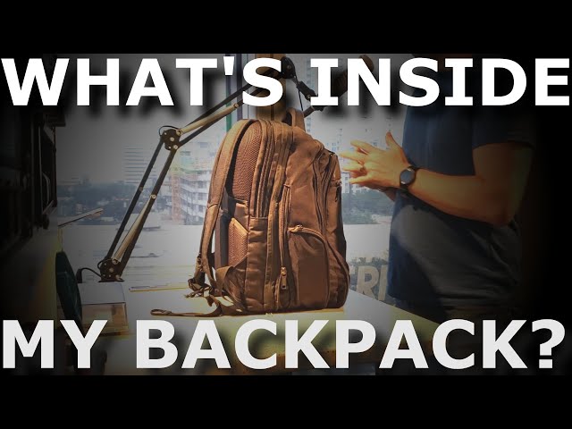 What's in my backpack/EDC?