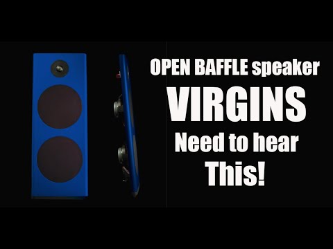 Spatial M4 Sapphire Open Baffle Speakers