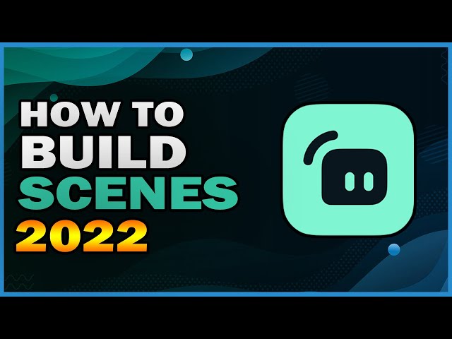How to make stream scenes fast in Streamlabs (Beginner's Guide 2022)