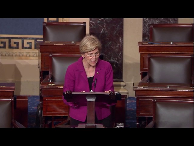 Senator Elizabeth Warren on Women's Health Care