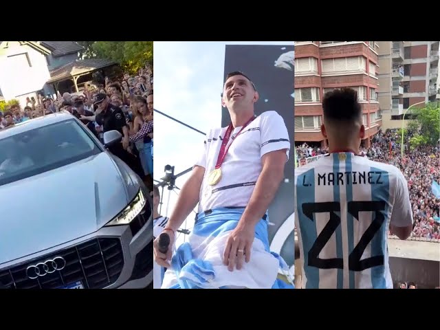 Argentina Players Homecoming in Their Home Towns
