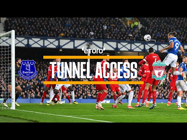 MERSEYSIDE DERBY DELIGHT AT GOODISON! | Tunnel Access: Everton v Liverpool